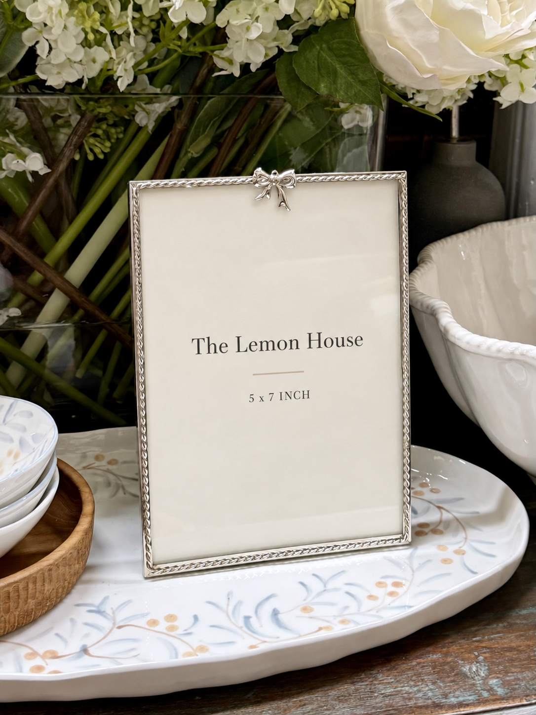 Bella Photo Frame 5 x 7 – Silver
