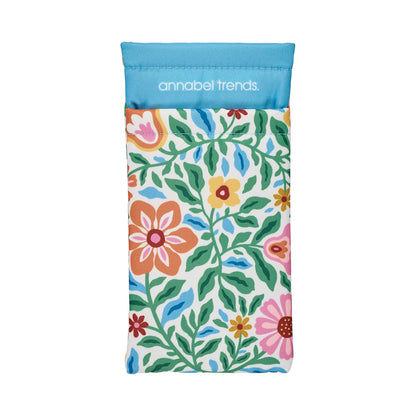 Padded Double Glasses Case - Floral