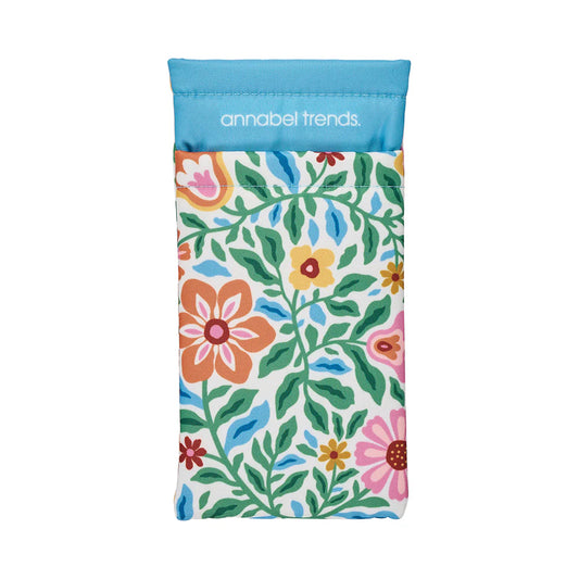 Padded Double Glasses Case - Floral