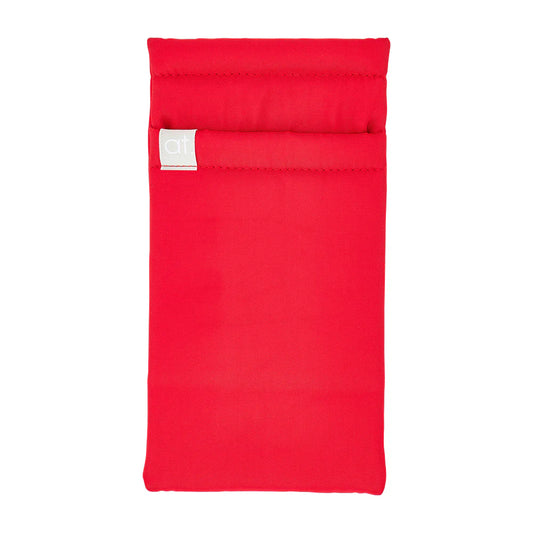 Padded Double Glasses Case - Red