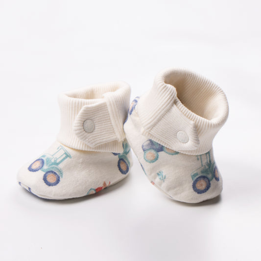 Harvest Time French Terry Booties
