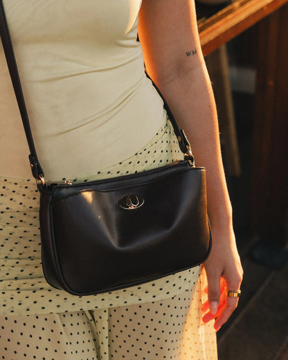 Louenhide Greta Shoulder Bag - Chocolate