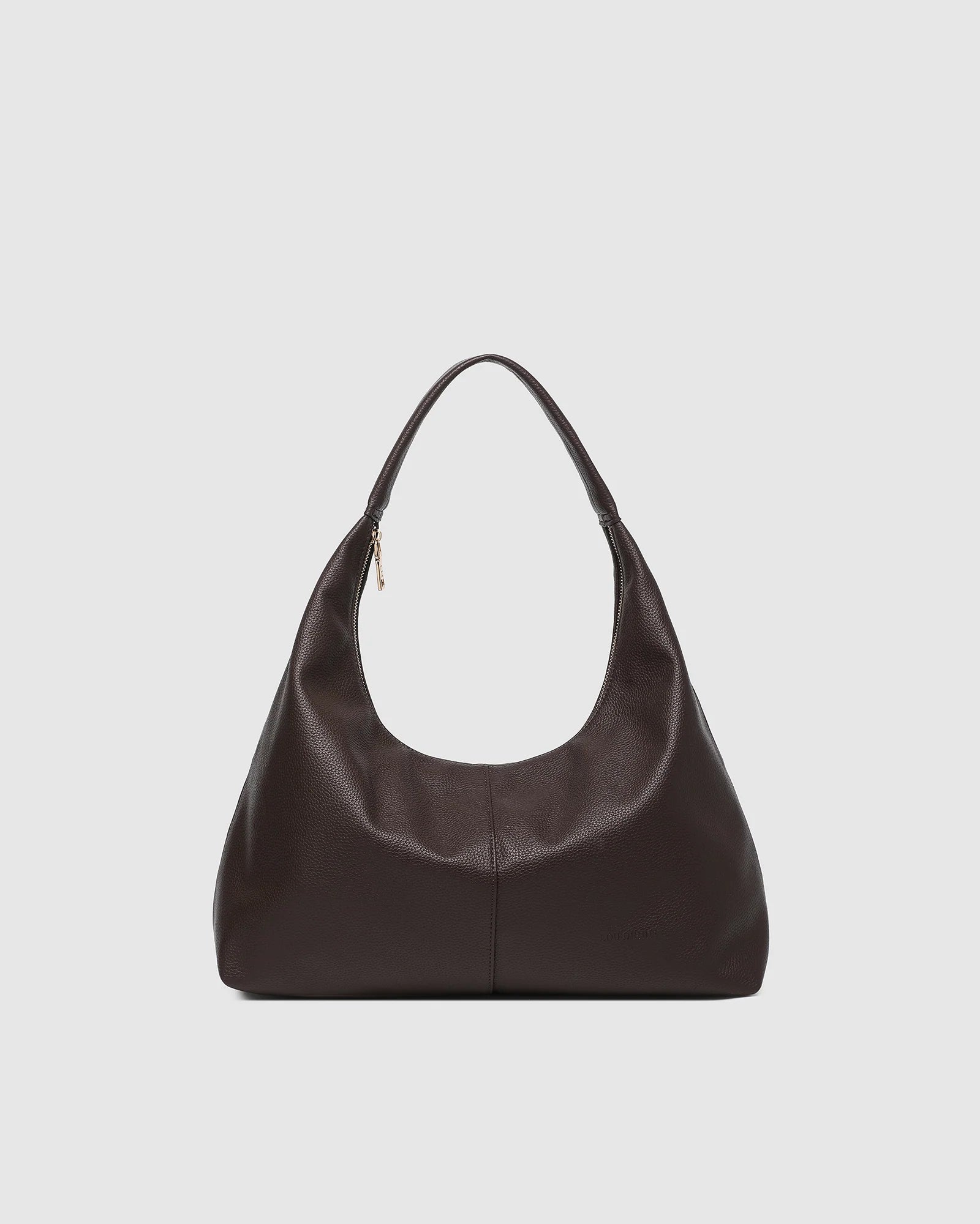 Louenhide Valentina Slouch Shoulder Bag - Chocolate