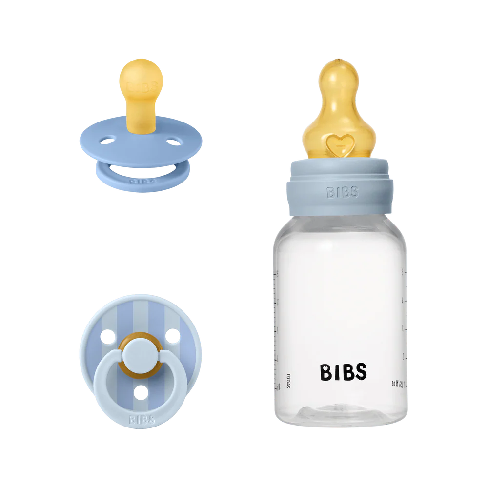 BIBS Gift Set, Baby Sprinkle - Baby Blue