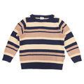Korango Striped Sweater | Navy