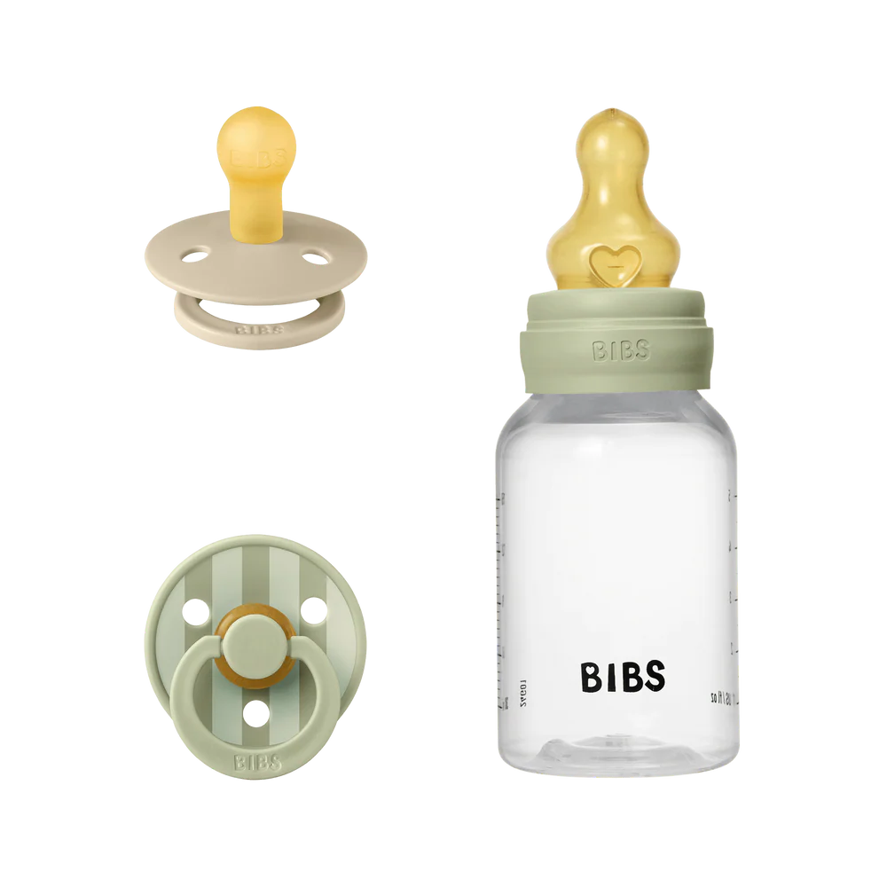 BIBS Gift Set, Baby Sprinkle - Sage