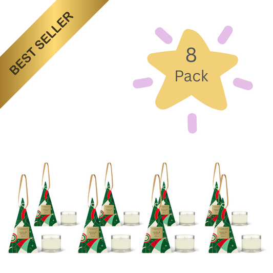 Glasshouse Kyoto In Bloom Bauble 8 Pack