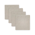 Set of 4 Cotton Napkins - Oatmeal