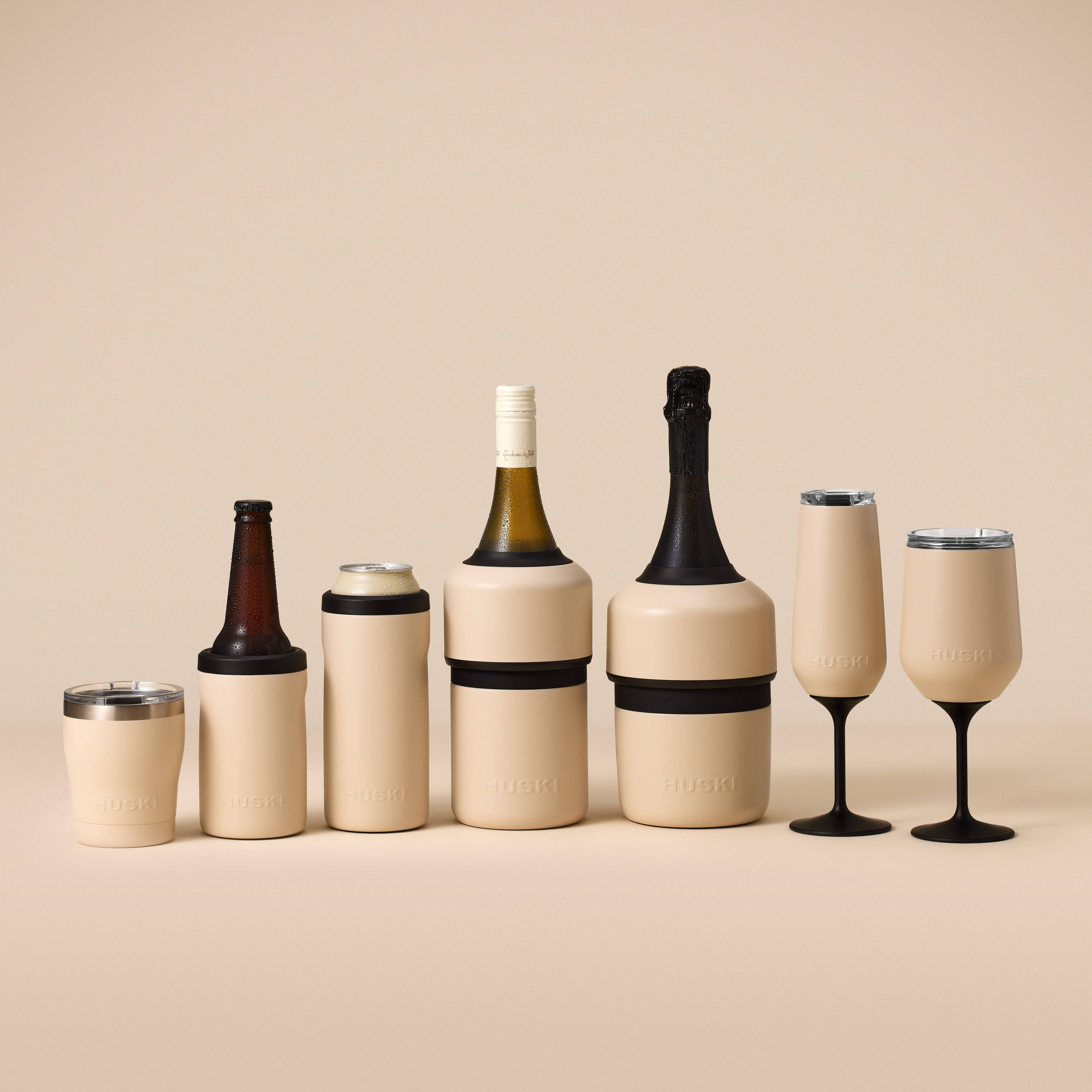 NEW: Huski Big Can Cooler - Sand Beige (Limited Release)