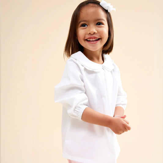 Collared Shirt - Milk White