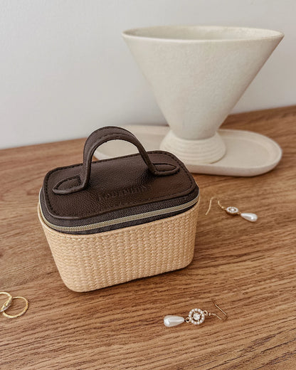 Louenhide Trudy Jewellery Box | Natural Chocolate