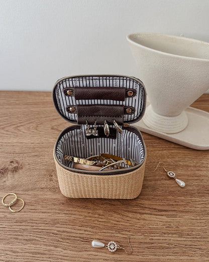 Louenhide Trudy Jewellery Box | Natural Chocolate