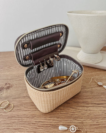 Louenhide Trudy Jewellery Box | Natural Chocolate