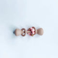 Cleo & Bebe Sensory Baby Rattles 4 Colours