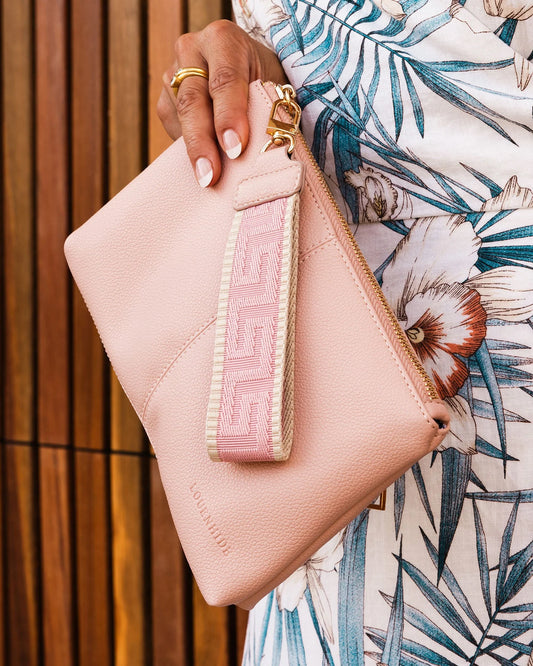 Louenhide Mimi Clutch | Dusty Pink