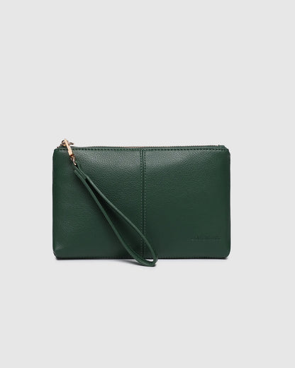 Louenhide Mimi Clutch - Forest Green
