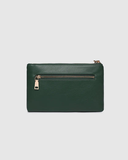 Louenhide Mimi Clutch - Forest Green