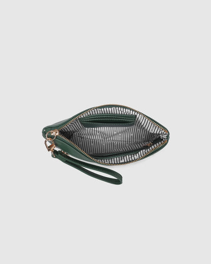 Louenhide Mimi Clutch - Forest Green