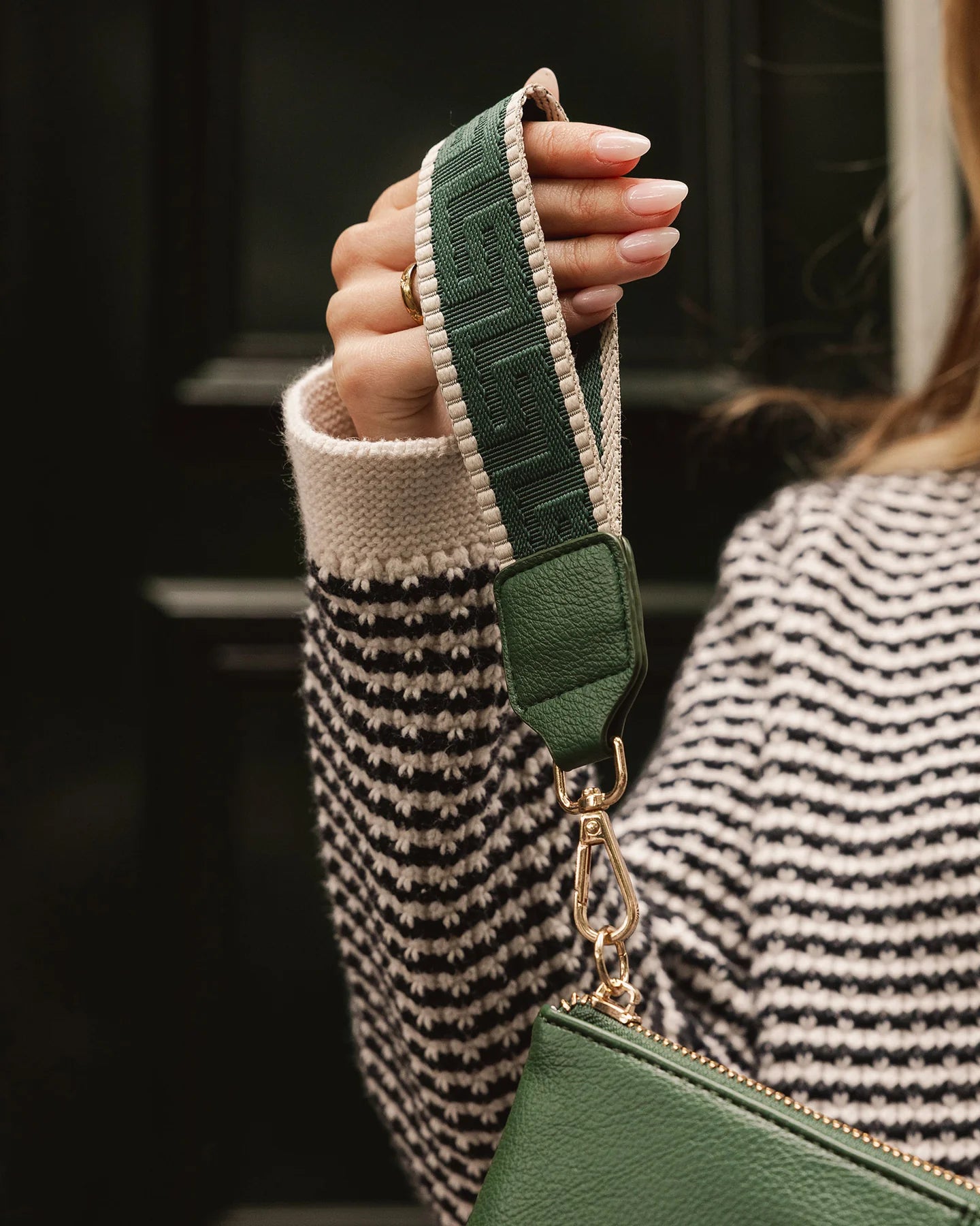 Louenhide Mimi Clutch - Forest Green