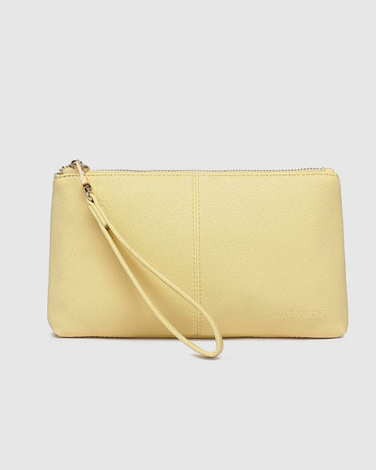 Louenhide Mimi Clutch | Lemon