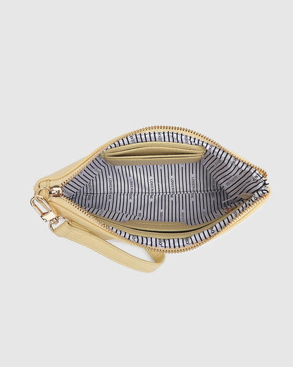 Louenhide Mimi Clutch | Lemon