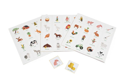 Farm Bingo Board Game