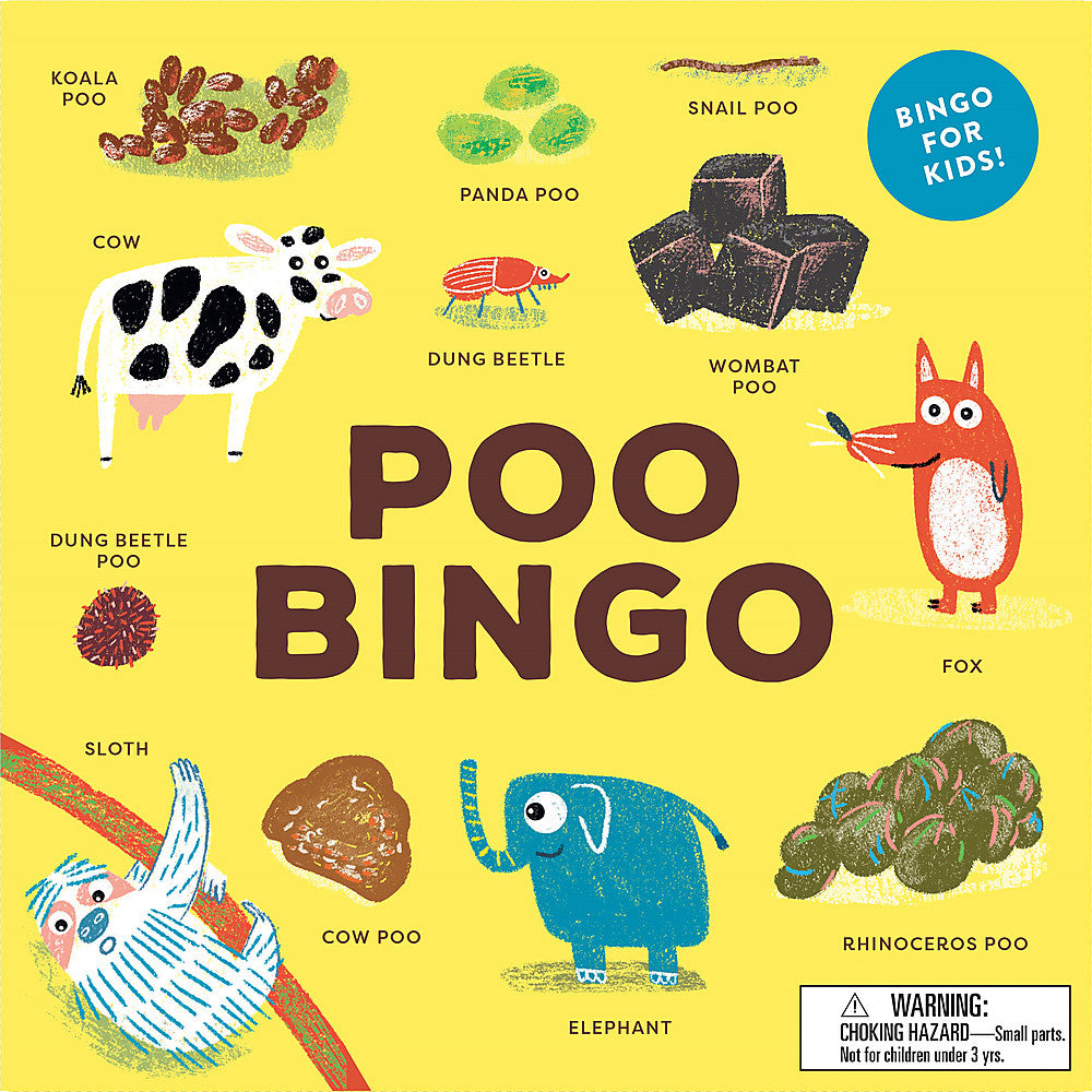 Poo Bingo Board Game