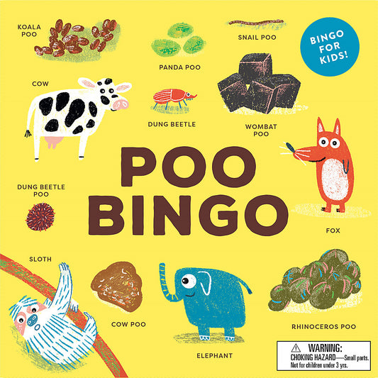 Poo Bingo Board Game