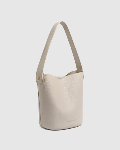 Miranda Bucket Bag with Bonus Crossbody | Almond