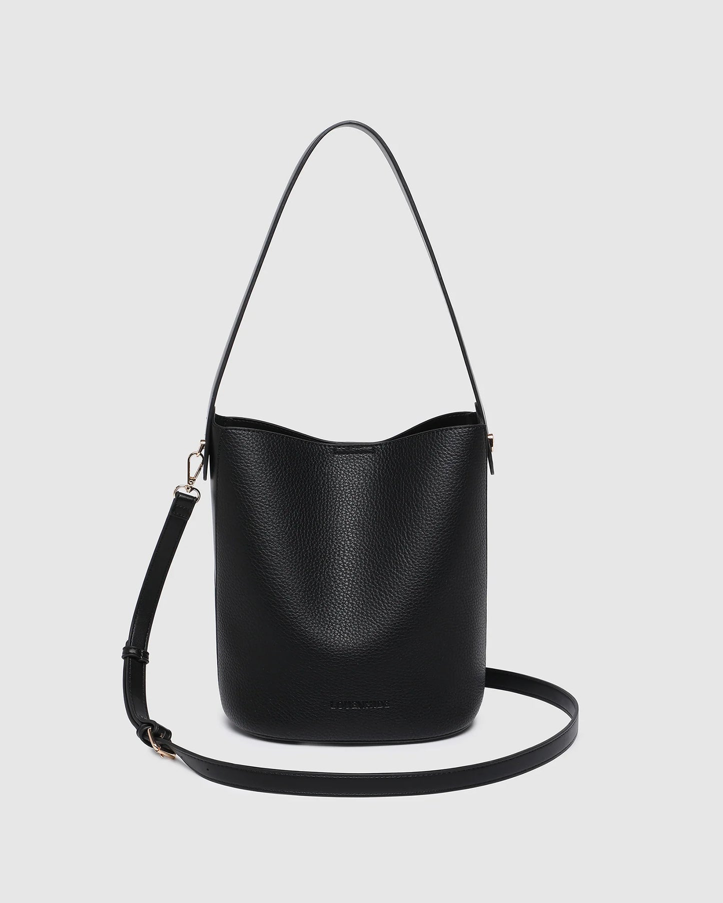 Miranda Bucket Bag with Bonus Crossbody | Black
