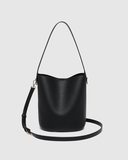 Miranda Bucket Bag with Bonus Crossbody | Black