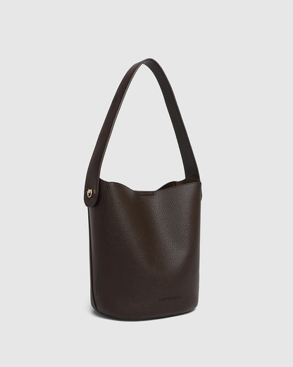 Miranda Bucket Bag with Bonus Crossbody | Chocolate