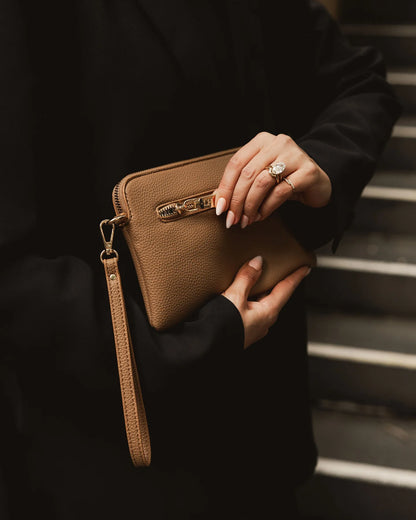 Louenhide Poppy Clutch - Honey