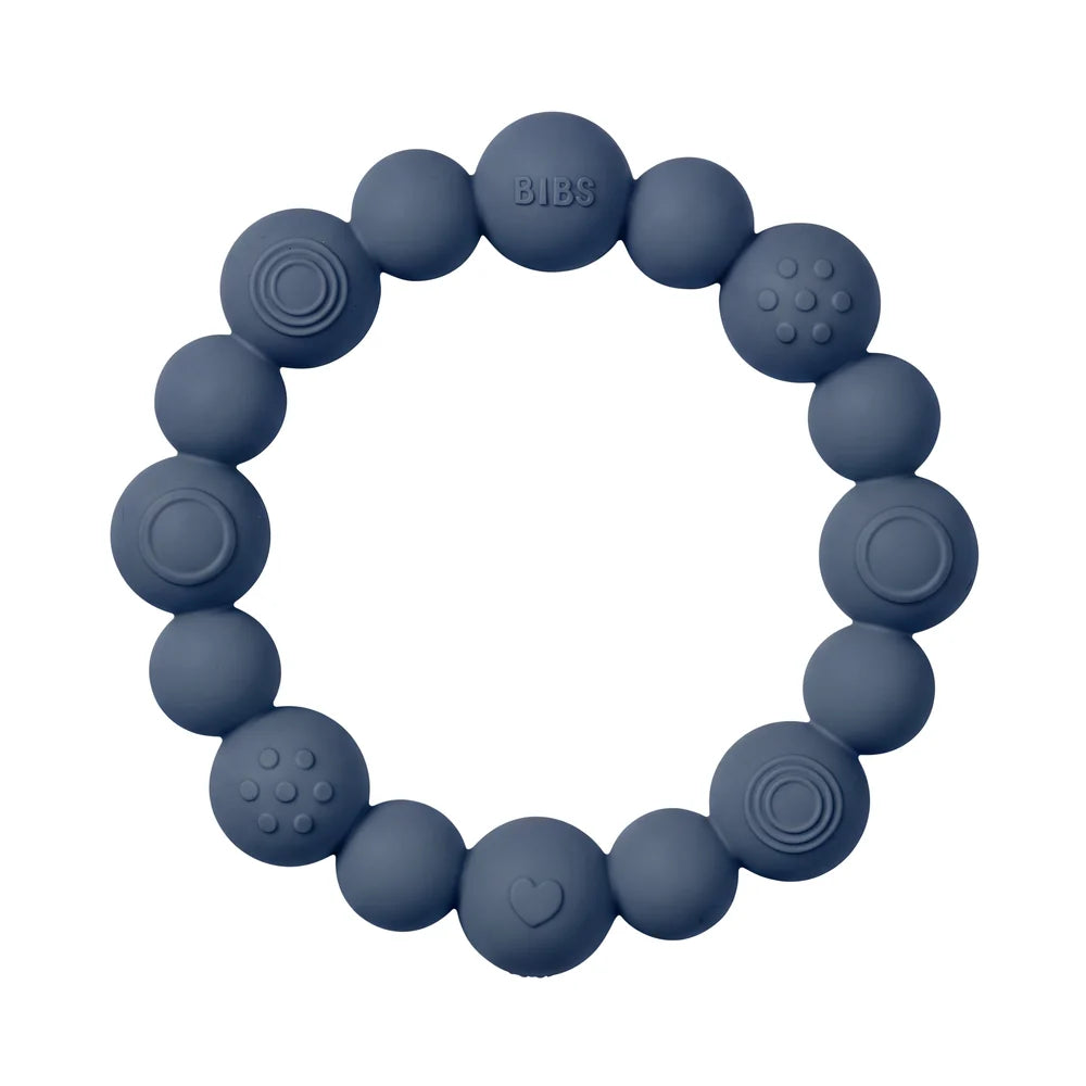 Beaded Silicone Teething Ring