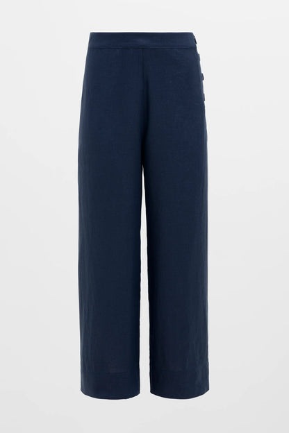 Elk Hersom Linen Pant | Moonlight