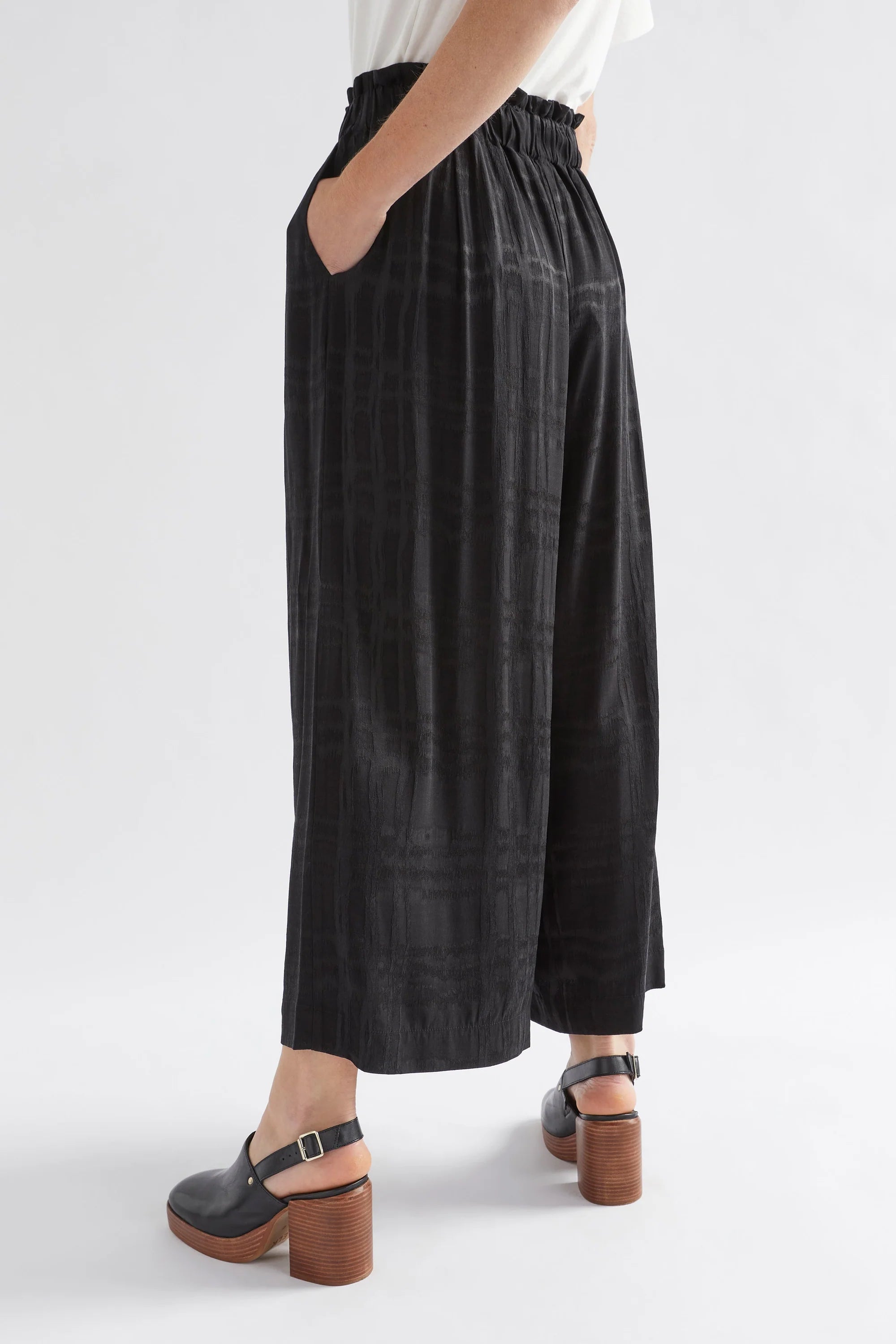 Elk Linur Pant- Black Check