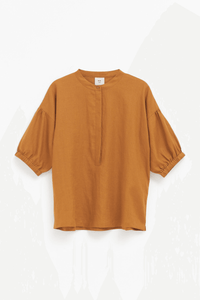Strom Linen Shirt- Honey Gold