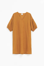 Load image into Gallery viewer, Strom Linen Dress- Honey Gold
