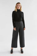 Elk Hersom Linen Pant | Black