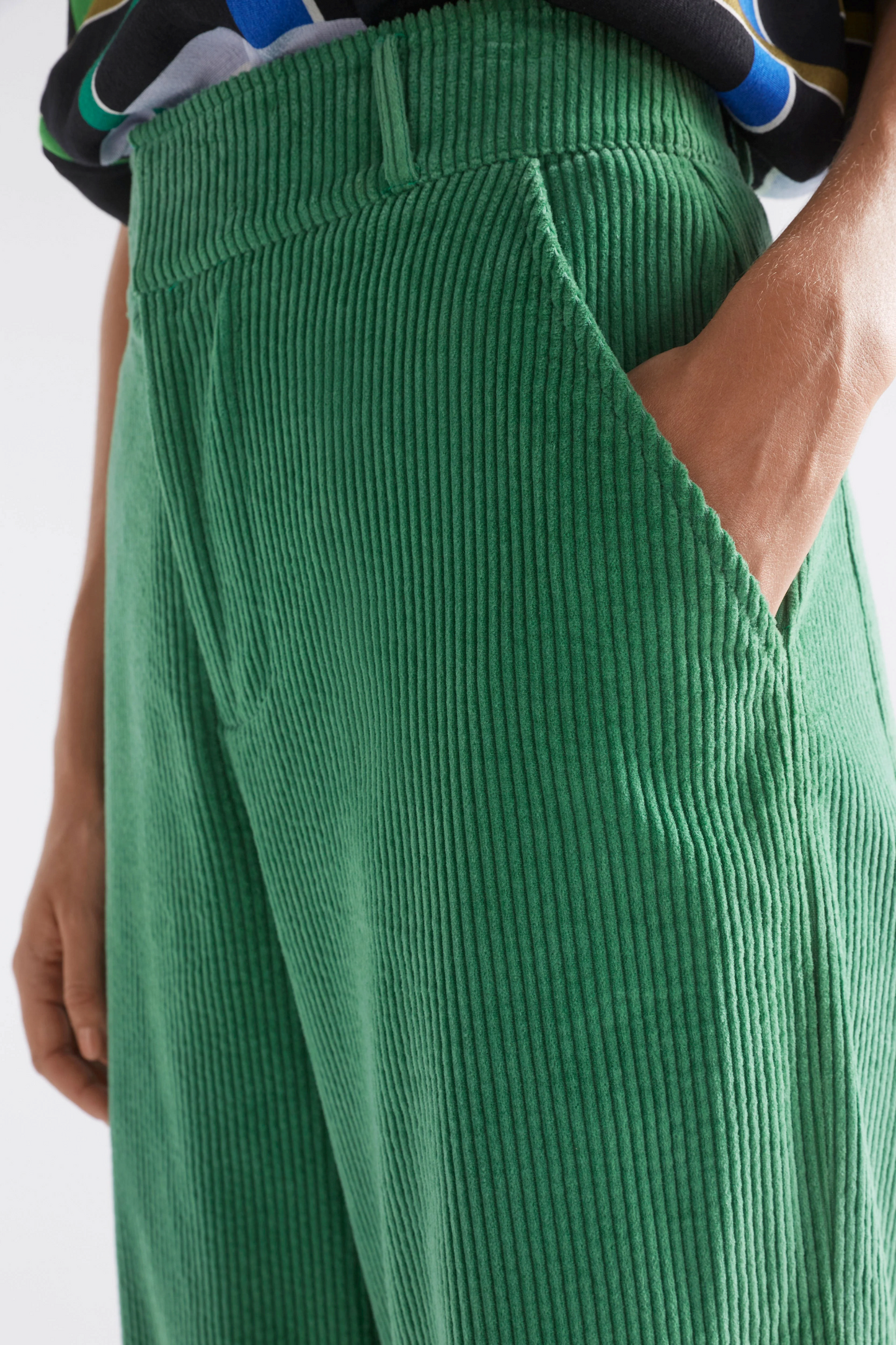 Elk Cord Pant- Sea Green