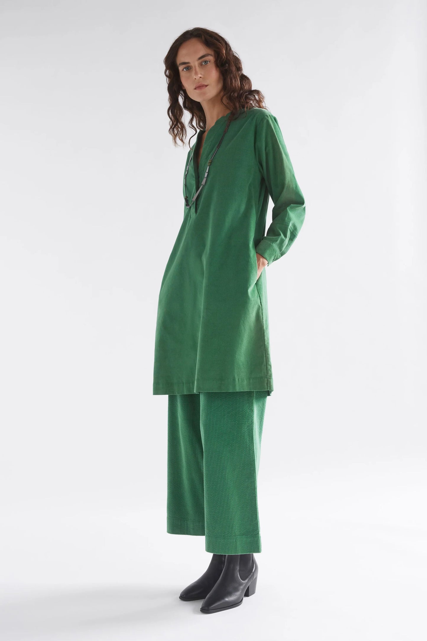 Elk Luja Dress | Sea Green