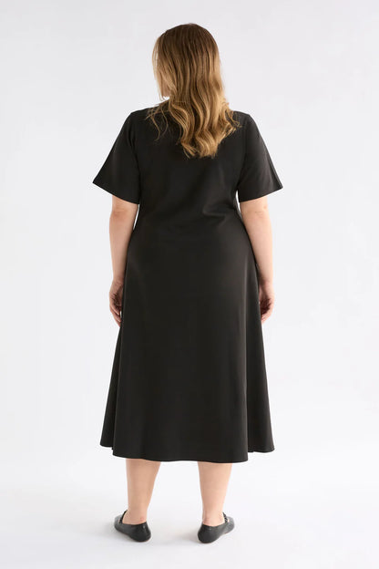 Elk Mana Scuba Dress | Black