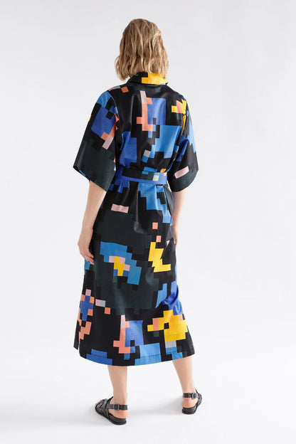 ELK Grand Shirt Dress - Lucent Print