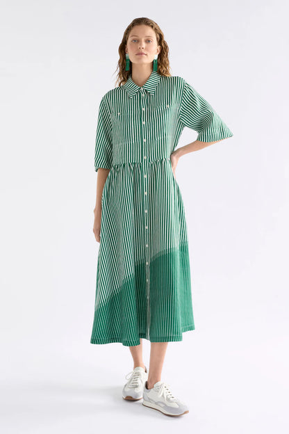 ELK Llinen Long Dress - Ortler Print