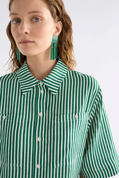 ELK Llinen Long Dress - Ortler Print