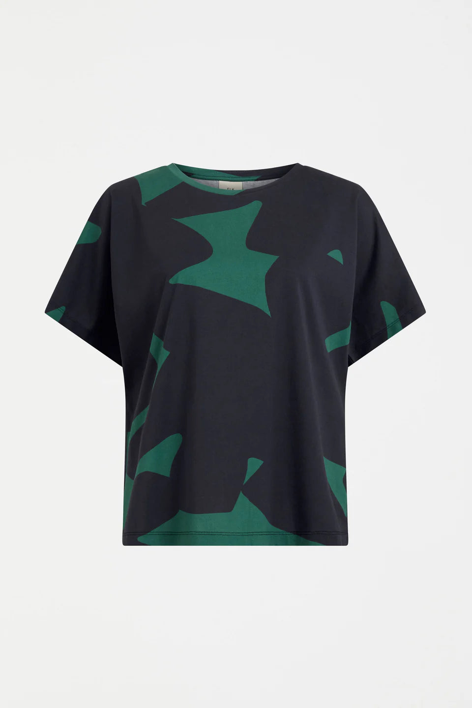 Elk Haki Short Sleeve T-Shirt - Teal Terra