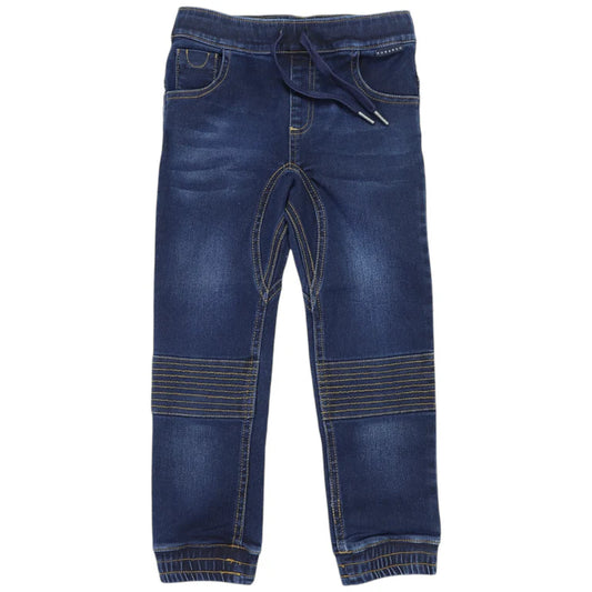 Korango Stretch Denim Knit Jeans | Dark Denim