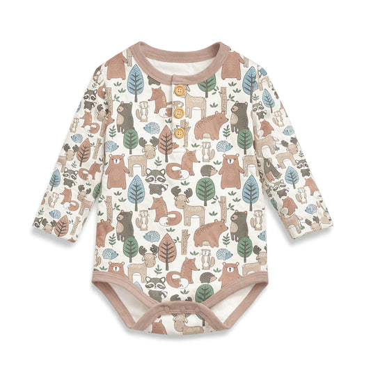 Aster & Oak Noah Woodland Onesie