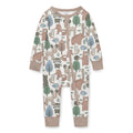 Aster & Oak Noah Woodland Zip Romper