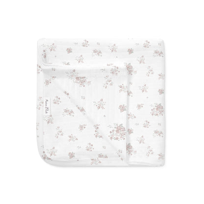 Aster & Oak Posie Floral Pointelle Baby Wrap